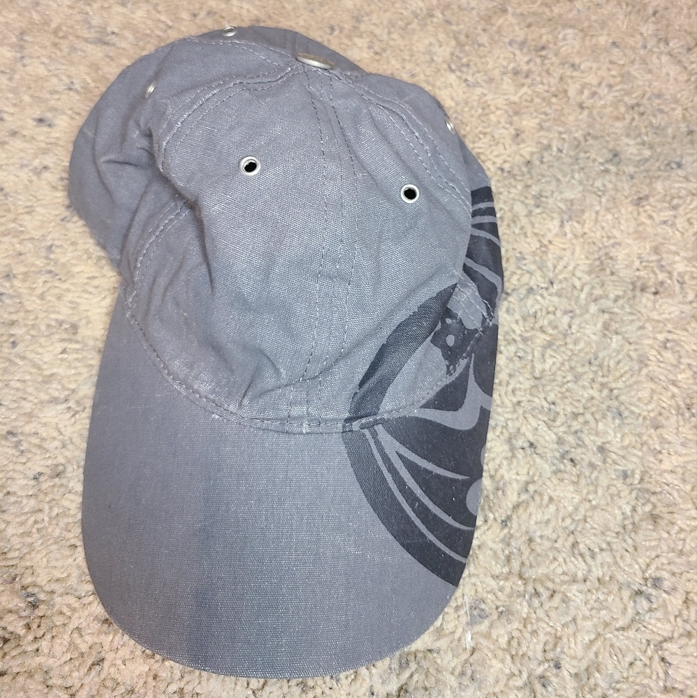 Gray Bacardi Logo Cap